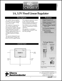 Click here to download CS5201-3GST3 Datasheet