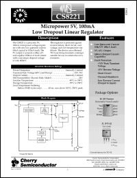Click here to download CS8221YDPR3 Datasheet
