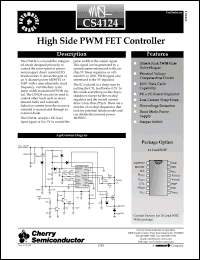 Click here to download CS4124 Datasheet