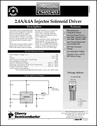 Click here to download CS453 Datasheet