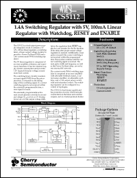 Click here to download CS5112 Datasheet