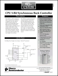 Click here to download CS5158 Datasheet