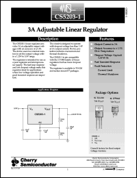 Click here to download CS5203-1 Datasheet