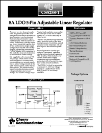 Click here to download CS5258-1 Datasheet