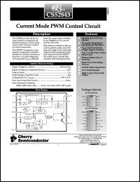 Click here to download CS52843 Datasheet