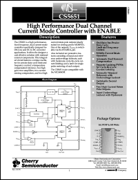 Click here to download CS5651 Datasheet