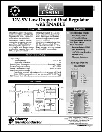 Click here to download CS8161 Datasheet