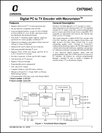 Click here to download CH7004C-T Datasheet