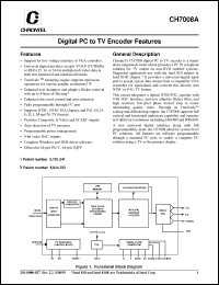 Click here to download CH7008A-V Datasheet