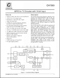 Click here to download CH7203-V Datasheet