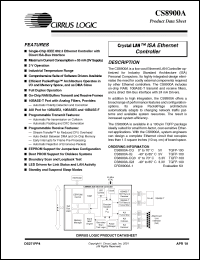 Click here to download CS8900A-CQ3 Datasheet