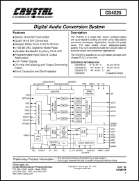 Click here to download CS4225-BL Datasheet