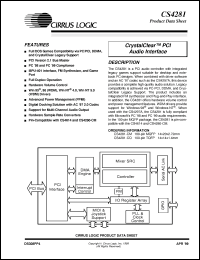 Click here to download CS4281 Datasheet