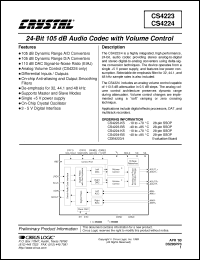 Click here to download CDB4224 Datasheet