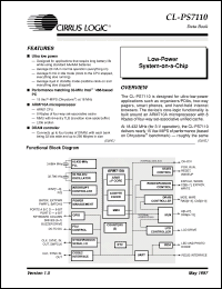 Click here to download CL-PS7110 Datasheet