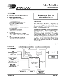 Click here to download CL-PS7500 Datasheet