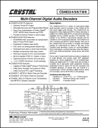 Click here to download CS4926-CL Datasheet