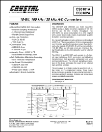 Click here to download CS5101A-JL8 Datasheet