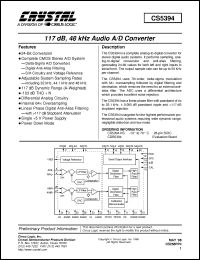 Click here to download CDB5394 Datasheet