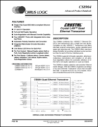 Click here to download CDK8904-5 Datasheet