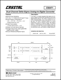 Click here to download CS5471 Datasheet