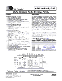 Click here to download CS493002 Datasheet