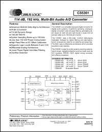 Click here to download CS5361-BS Datasheet