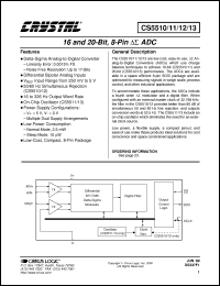 Click here to download CS5510 Datasheet