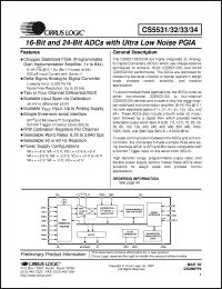Click here to download CS5531 Datasheet