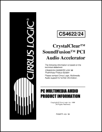 Click here to download CS4624-CQ Datasheet