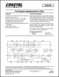 Click here to download CD6420 Datasheet