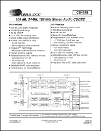 Click here to download CS4245-CQZ Datasheet