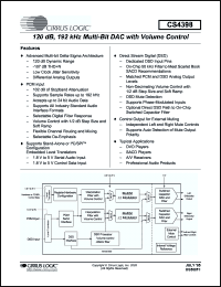 Click here to download CS4398-CZZR Datasheet