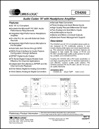 Click here to download CS4202-JQ Datasheet