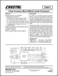 Click here to download CS4811 Datasheet