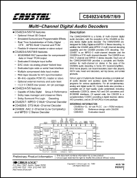 Click here to download CS4929-CL Datasheet