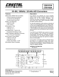 Click here to download CS5101A Datasheet