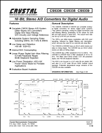 Click here to download CS5338-KS Datasheet