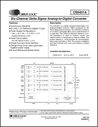 Click here to download CS5451A Datasheet