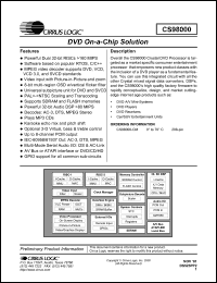 Click here to download CS98000 Datasheet