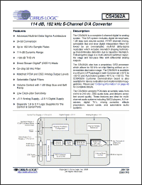 Click here to download CDB4362A Datasheet