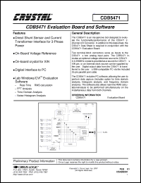 Click here to download CDB5471 Datasheet