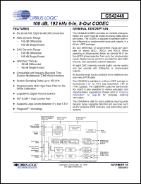 Click here to download CS42448-CQZ Datasheet