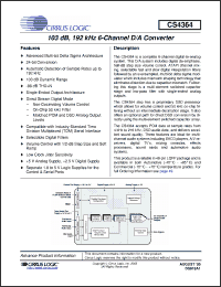 Click here to download CDB4364 Datasheet