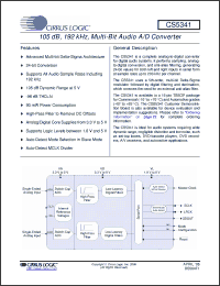 Click here to download CDB5341 Datasheet