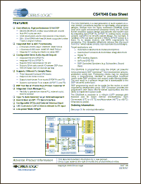 Click here to download CS47048B-DQZ Datasheet