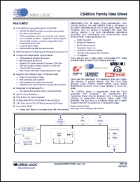 Click here to download CS48540-CQZ Datasheet
