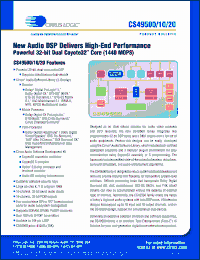 Click here to download CS49510 Datasheet