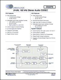 Click here to download CS4270-DZZ Datasheet