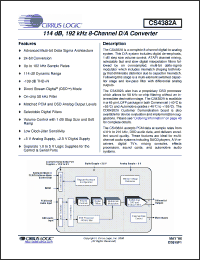 Click here to download CS4382A-CQZ Datasheet